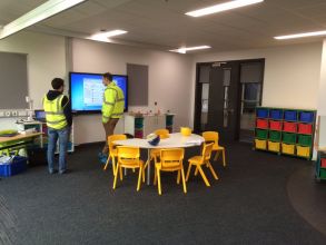 'Show' Room set up in our New School