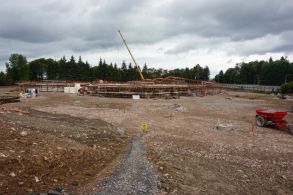 Summer sees big progress with new school building