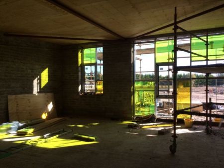 The Windows go in - October 2015